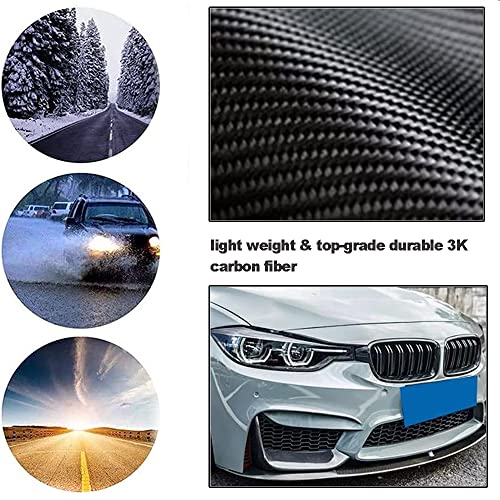 Jc Sportline Carbon Fiber Front Chin Spoiler For Bmw F80 M3 F82 F83 M4 2014-2020 Front Bumper Lip Spoiler Chin Splitter Body Kits(3Pcs/Set) #TOP3