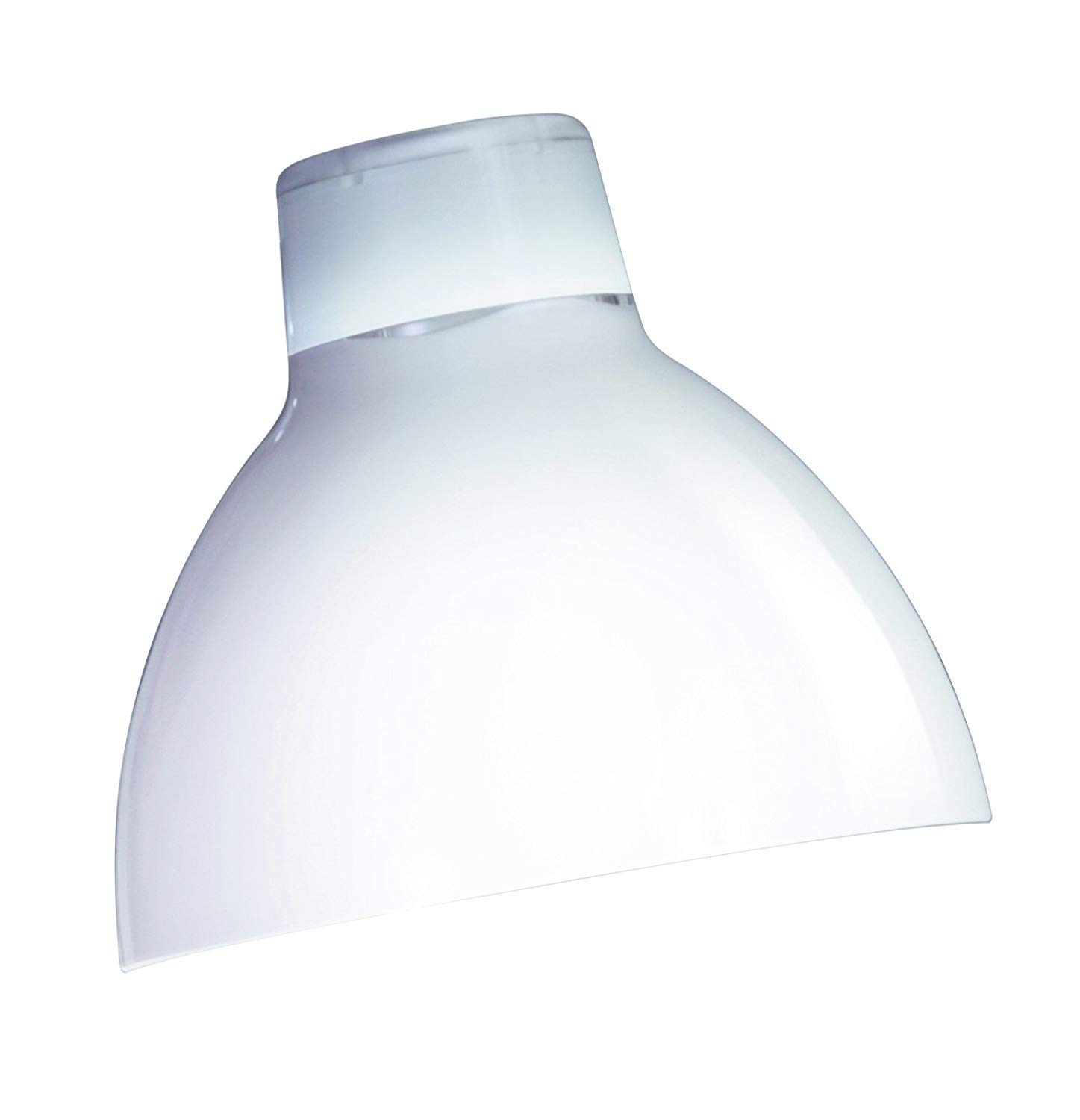 Pana - Lámpara de mesa (orientable, con interruptor, E27, 4 W), color blanco