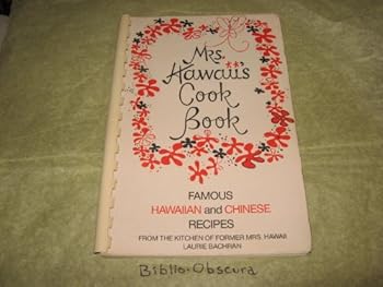 Paperback Mrs. Hawaii's cook book