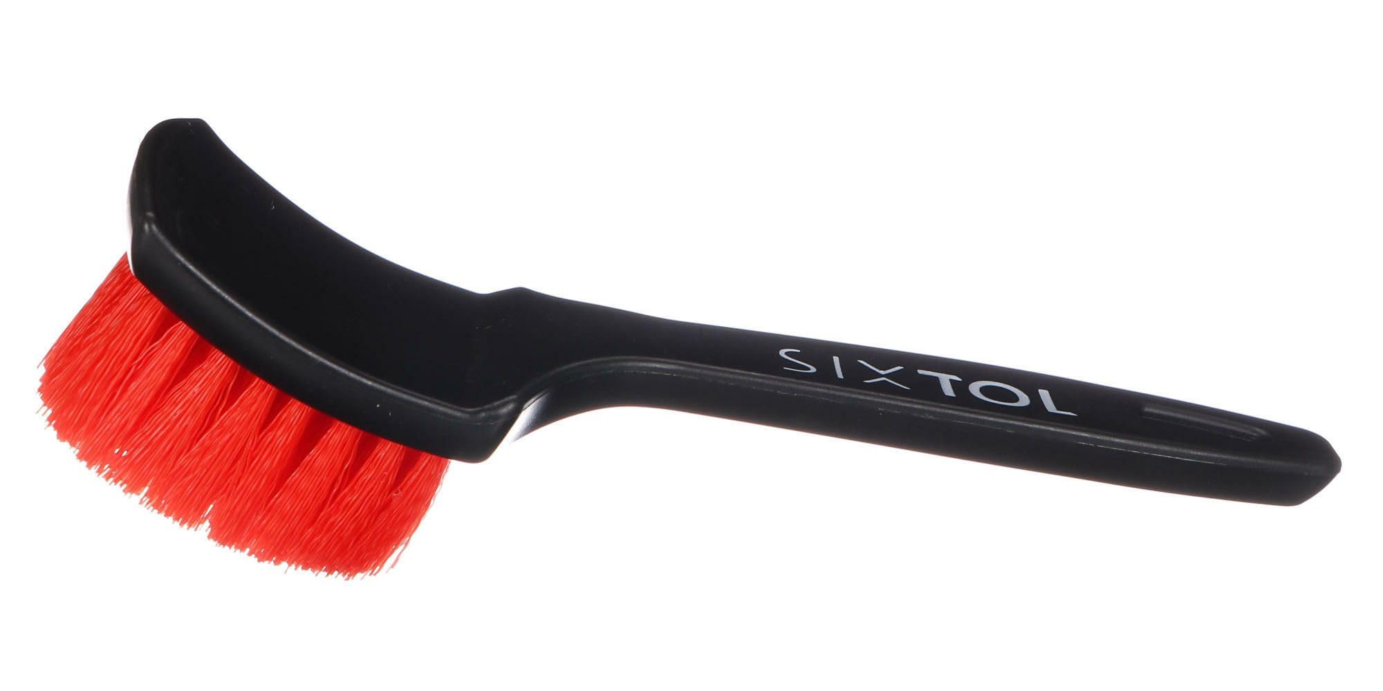 CAR DETAILING TIRE BRUSH 1 | Sztywna szczotka do czyszczenia opon, felg i silnika samochodu