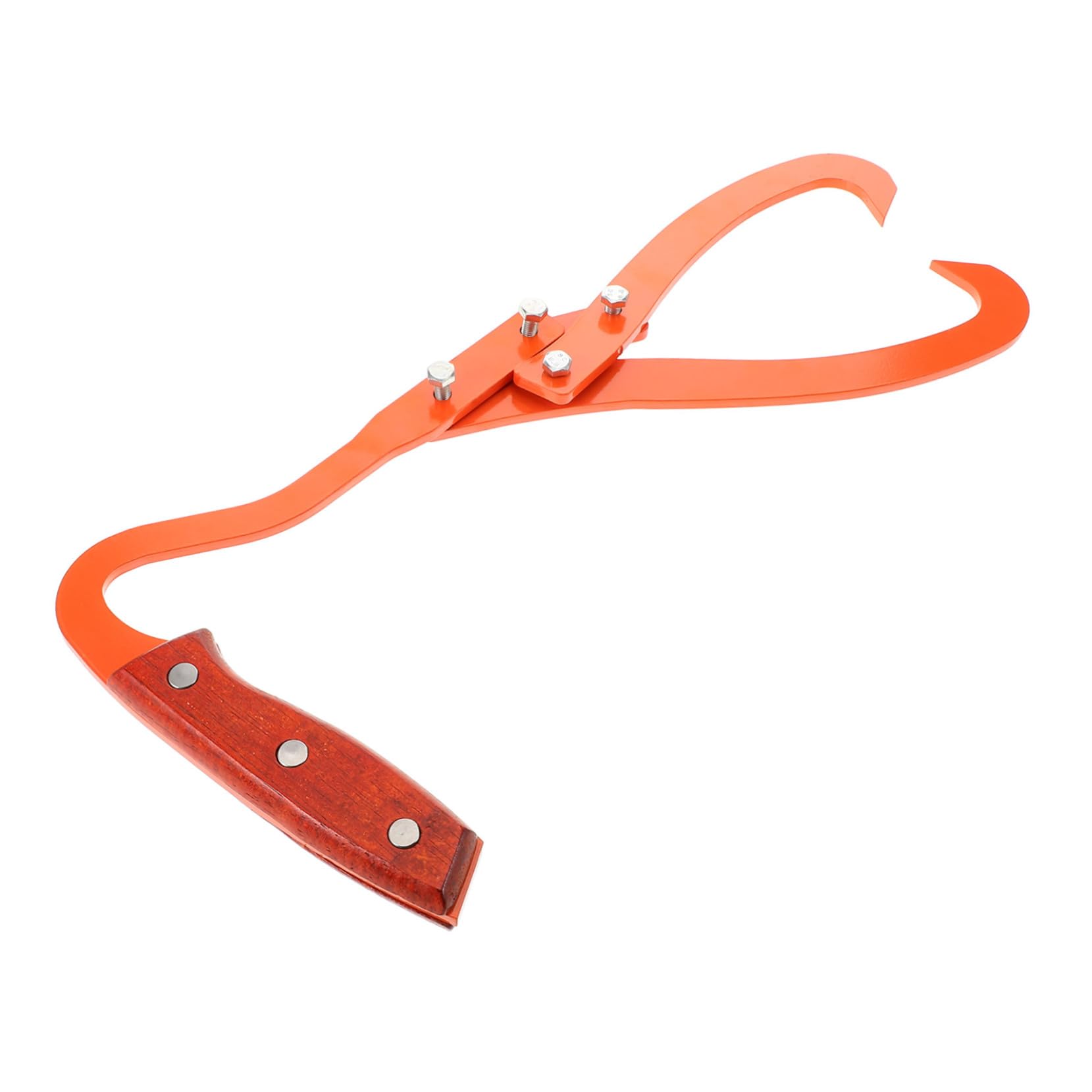 SOLUSTRE Wooden Hook Log Lifter Tree Trunk Lifting Tool Log Hook Outdoor Lifting Equipment Heavy Duty Clamp Manual Tool