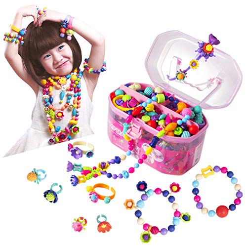 BIRANCO. Pop Beads, Jewelry Making Kit -...