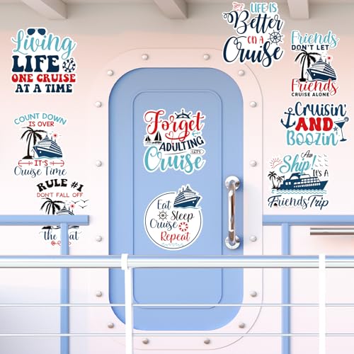 Imanes decorativos Friends para puertas de crucero, 9 piezas miniatura 3