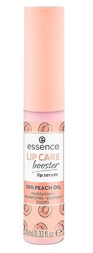 Miniatura 2 de essence  Sérum labial Booster Lip Care  Bálsamo labial hidratante y transparente con aceite de durazno  Vegano y libre de crueldad