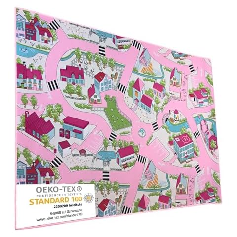 Entrando City Street Play Mat for Kids Cover