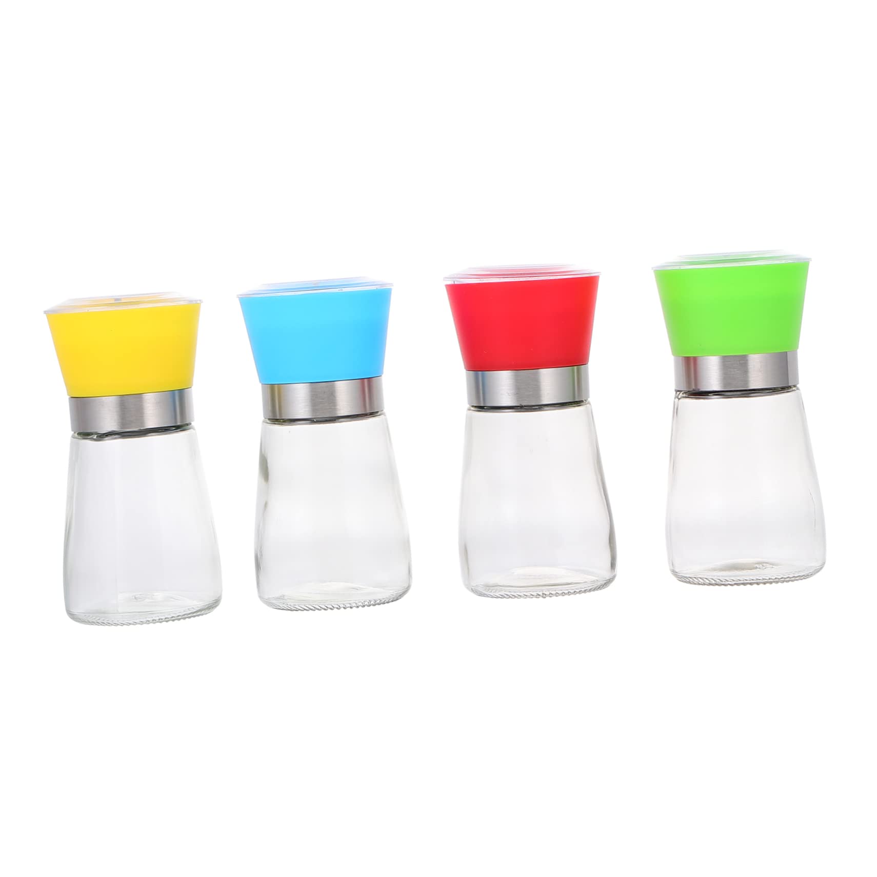 COLLBATH 4pcs Hand Grinder Pepper Mill Mechanism Salt and Pepper Mills Salt Pepper Shakers Pepper Mills Shakers Coffee Grinder Maker Coffee Tools Salt and Pepper Grinder Manual Coffee Pi Li