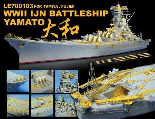 Pièces Yamato IJN detail up parts de rechange et amélioration pour maquette militaire