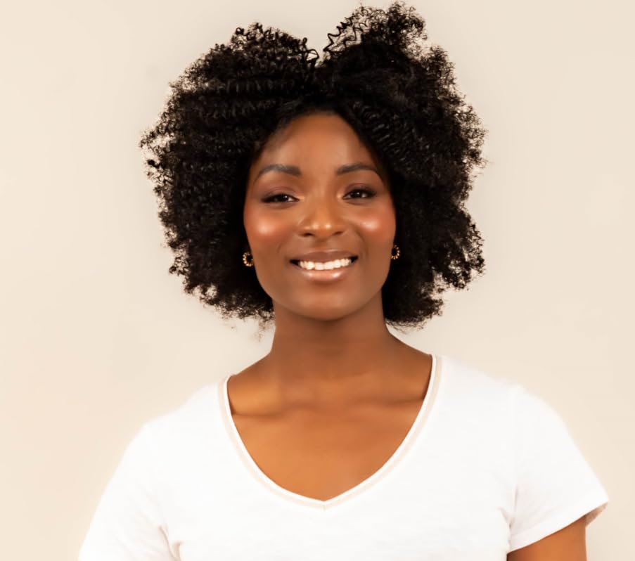 Extensions cheveux naturels vierges péruviens de qualité supérieure anneaux crépus 4C