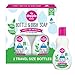 Dapple Baby Bottle Soap, Hypoallergenic Dish Soap for Baby Bottles, Powered by Plants, Travel Size, Fragrance Free, 3 Fl Oz (Pack of 2)