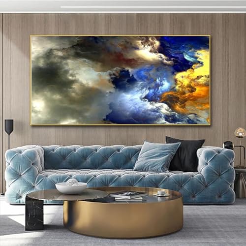 Impression sur toile moderne pour réveiller un mur blanc de salon 60x140