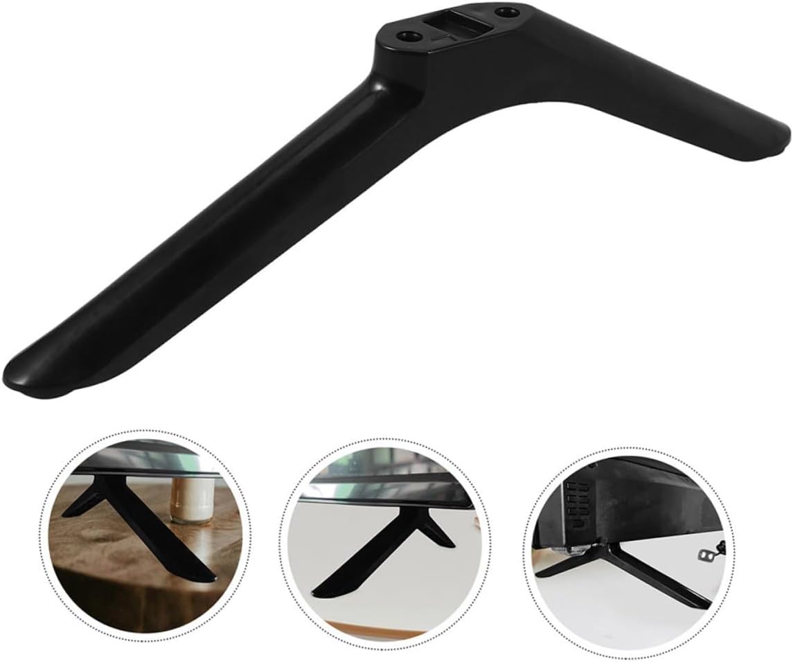 2pcs Tv Stand Base Replacement with Screws for 55 Inch LCD LED Tvs Heavy Duty for Table and Desk Use
