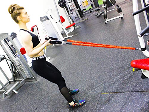 Vpx Power Baseball Softball Home Gym 3.0 | 12Pc Adjustable Lifting System | Replaces Weight, Cable, & Machine Training With Suspension Resistance Power | Men, Women, Boys, Girls | 220 Lbs Resistance #TOP7