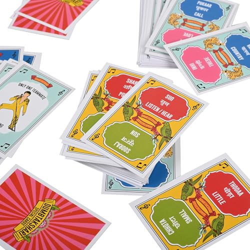 Image of Frank Dumbtakshari Fun Family Party Game | Blend of Dumb Charades and Antakshari | Acting, Singing & Guessing | Travel-Friendly | Easy to Play | Game for Adults, Teens & Friends