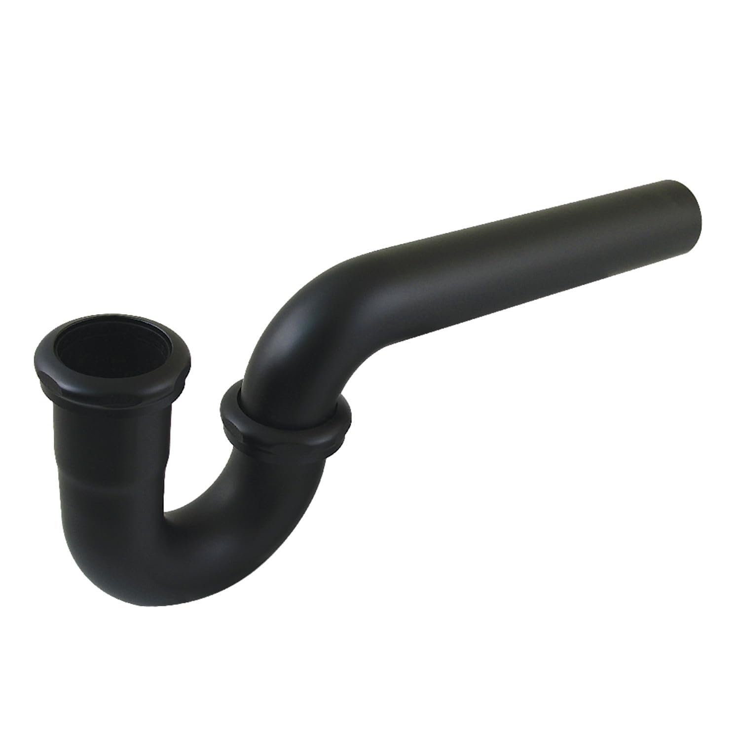 Sifón trampa P negro mate de latón calibre 18 Kingston Brass CC1120MB de lujo