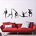 Ballett Wandaufkleber Persönlichkeit Mädchen Schlafzimmer Wohnzimmer Kinderzimmer Tanzraum Tanzkunst Dekoration Wandaufkleber