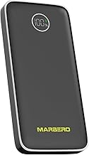MARBERO Small Portable Charger 10000mAh 22.5W Slim Power Bank Fast Charging with PD USB C*1 & QC USB A*2 External Battery Power Bank with LED Display Battery Pack for Phones Tablets etc Camping Travel
