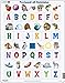 Larsen LS826 Lernen Sie das Alphabet: 26 Großbuchstaben, Deutsch Ausgabe, Rahmenpuzzle mit 26 Teilen