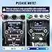 [4+64G] Car Radio for Ford Mustang 2015-2020 (Adapts to 3 Buttons Only), 9 inches Ford Mustang Android Touchscreen Stereo, Carplay&Android Auto/32 EQ Audio/Bluetooth/FM RDS/SWC