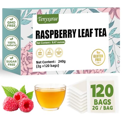 Bags&ndash;120 Tea Bags (2g/bag), Made From 100% Raspberry Leave