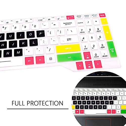 Protector de teclado de silicona para laptop ASUS TUF FX505 miniatura 5