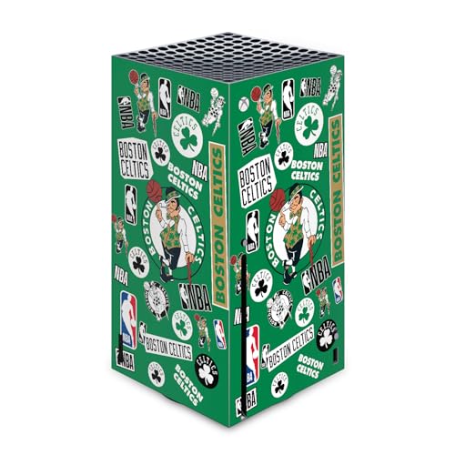 Autocollant Xbox Series X Boston Celtics Skin Vinyle Console Jeu NBA