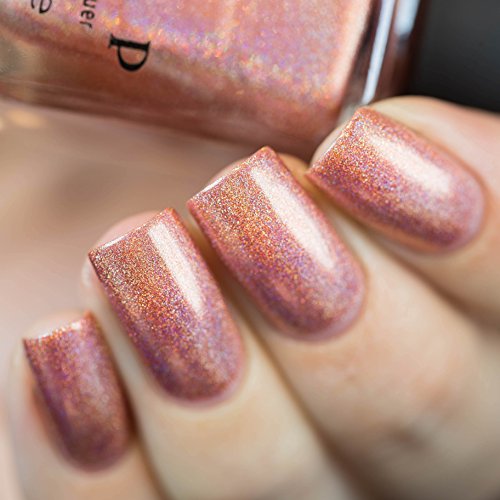 Image of ILNP Grace - Golden Peach Ultra Holographic Nail Polish