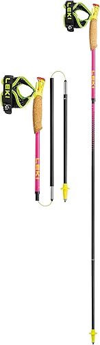 LEKI Ultratrail FX.One Superlite - Bastones de senderismo plegables de carbono ultraligeros para senderismo y trail running disponible en Yaxa Colombia