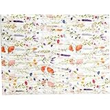 Blumiges Geschenkpapier 100 Blatt Pflanzen-Motiv-Innenlage Kreativ-Krepppapier Für Kunstprojekte Und Hochzeitsdekoration Vielseitiges Geschenkpapier Für Feierdekoration