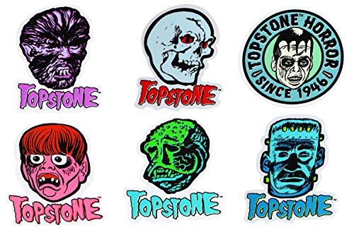 Topstone Horror Sticker Pack Version 1 Retro Horror Halloween