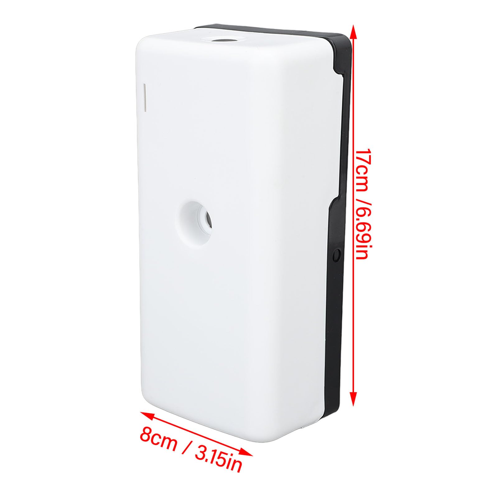 TOPINCN Dispensador de Fragancia en Aerosol para Ambientador, Montado en la Pared, Aromaterapia de Aceites Esenciales con Amplia Cobertura para Baño, Hotel, Oficina (White)