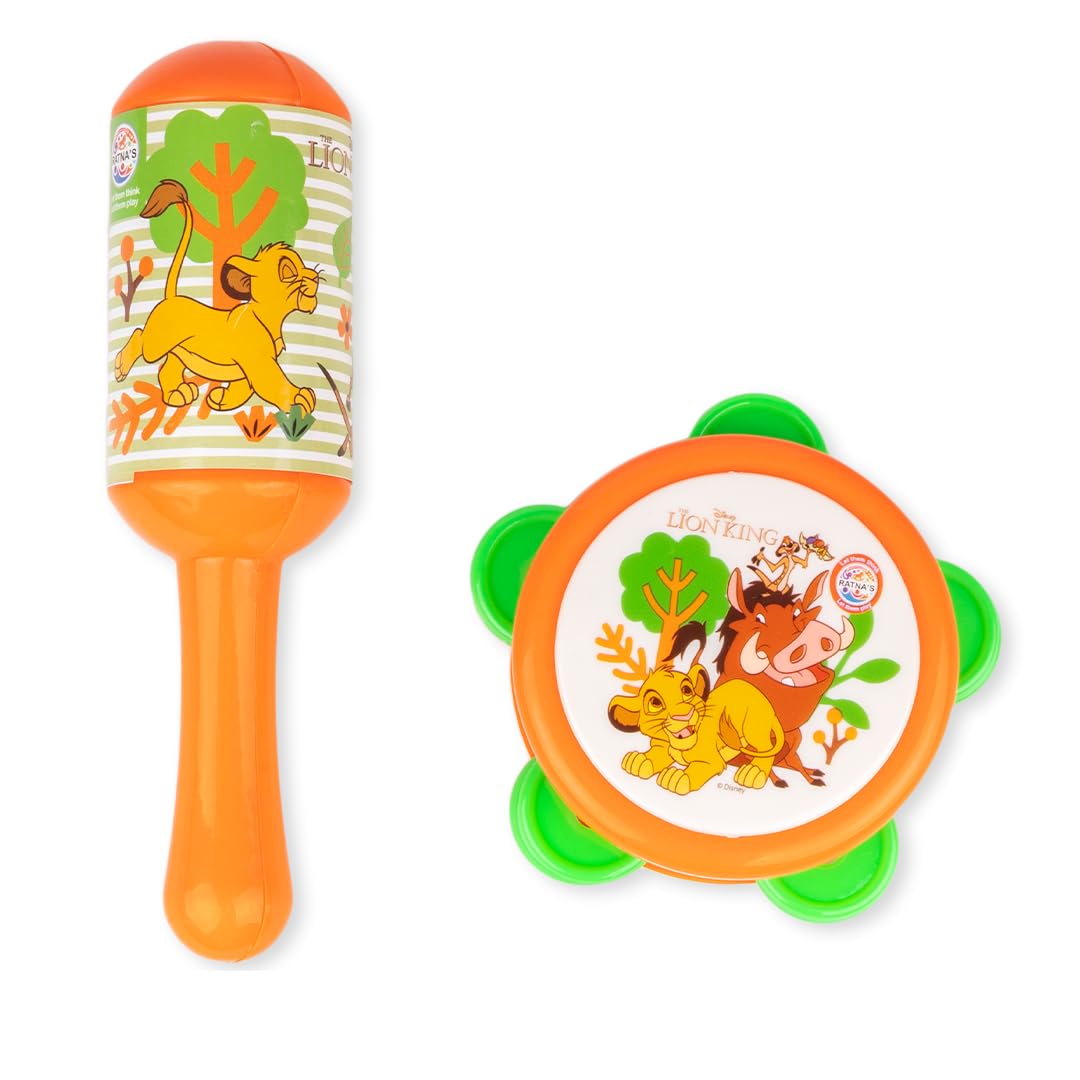Ratnas Disney Harmony Rattle Set | Shake & Roll Musical Toys for New Born Babies, Infants & Toddlers (Lion King) (B0C7MP396L) Amazon Price History, Amazon Price Tracker