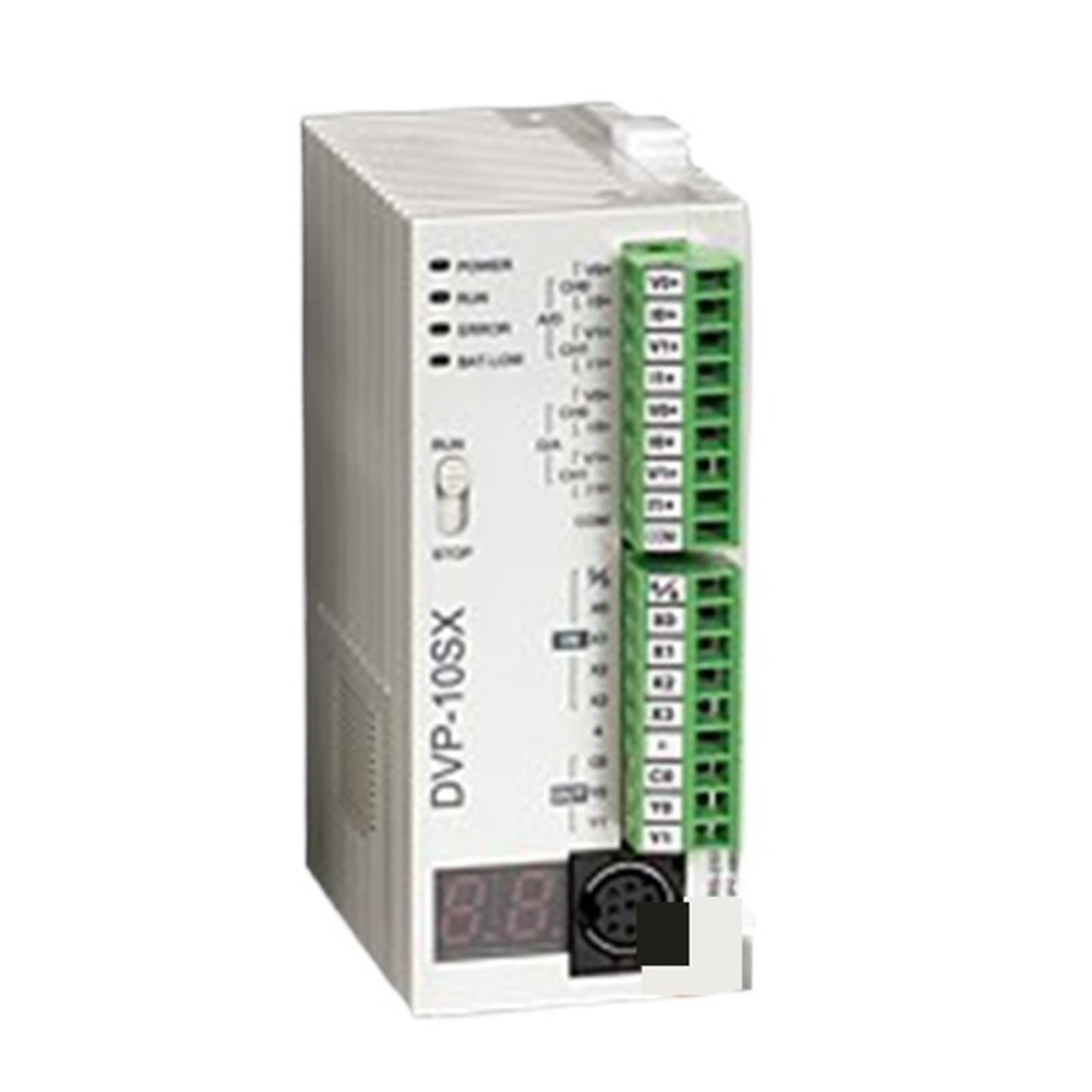 0P7BR328B 1pcs DVP10SX11R DVP10SX11T 24V 4DI 2AI 2DO 2AO PLC Relay Transistor Output Analog Programmable Logical Controller