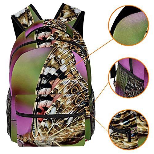 Sac à dos d'école mignon contre le vol de matériel, grand compartiment ordinateur portable
