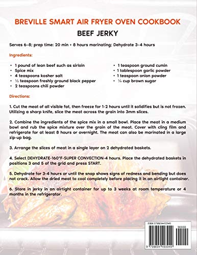 Breville Smart Air Fryer Oven Cookbook: The Best, Easy and Delicious Air Fryer Oven Recipes for a He