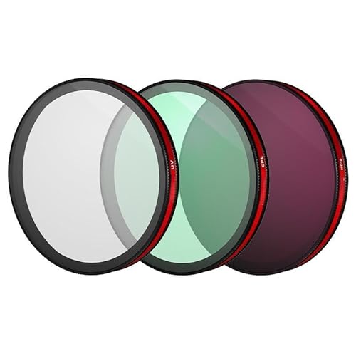 UV/ND/CPL 3X^CtB^[Zbg X|[cJp DJI OSMO Action 6 qA~t[ ϐ//ق/ɋ(3-Fiece(UV + CPL + NB16))