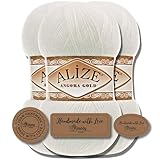 ⭐MERKMALE 20% Schurwolle und 80% Acryl| Lauflänge je Knolle 550m, 100g / Gramm | Strick-Nadelstärke: 3 - 6mm | Häkel-Nadelstärke: 2 - 4mm