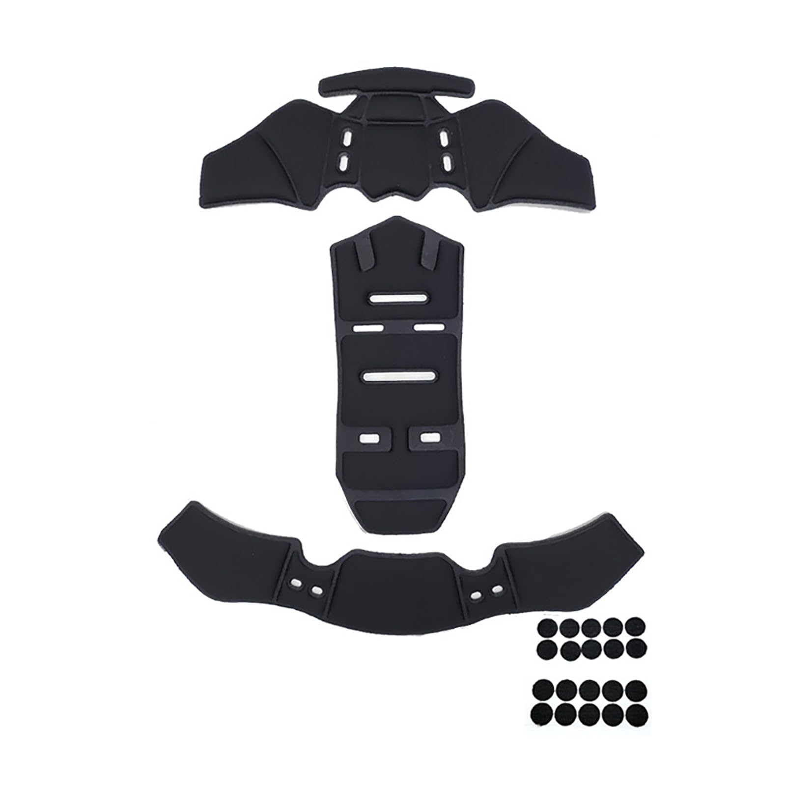 PYJCFHXGN 1 Set Breathable Helmet Padding Kit for Specialized S-Works Prevail 3, Anti-Collision Sponge Pads, Enhanced Safety, Soft & Comfortable, Detachable and Washable Liner,B Black : Automotive
