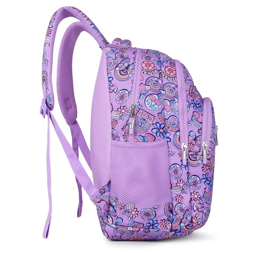 Image of BEAUTY GIRLS BY HOTSHOT |SCHOOL BAG|TUTION BAG|COLLEGE BACKPACK|FOR GIRLS & WOMEN|18 INCH|32 L WATER RESISTANT |SCHOOL BAG FOR GIRLS