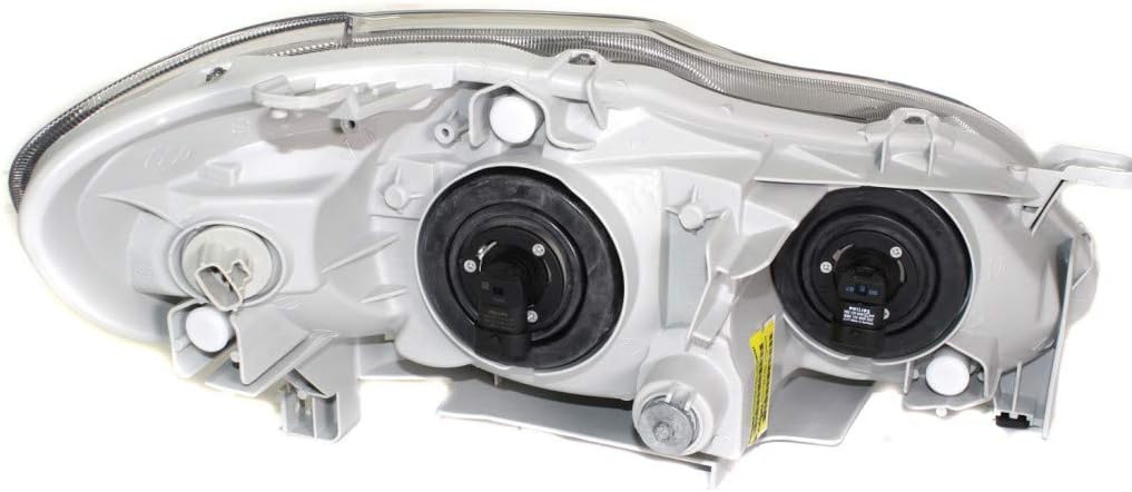 CarLights360: For 2005 2006 2007 2008 Toyota Corolla Headlight Assembly Driver and Passenger SideDOT Certified w/Bulbs - Replaces TO2502160 TO2503160 Vehicle Trim: CE ; LE