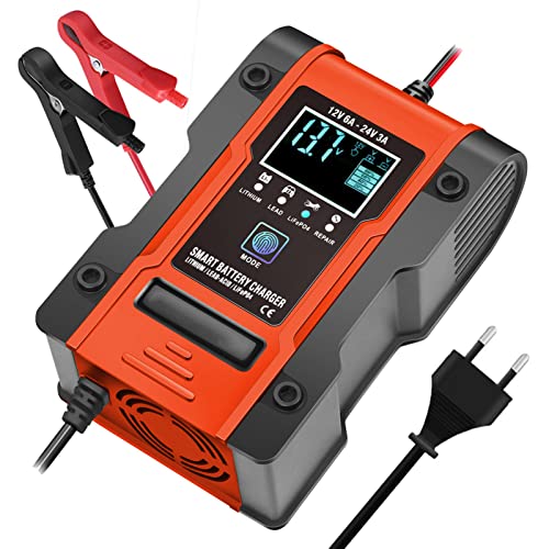 Cargador de batería para automóvil que revive tu coche sin dañar la electrónica de 12V