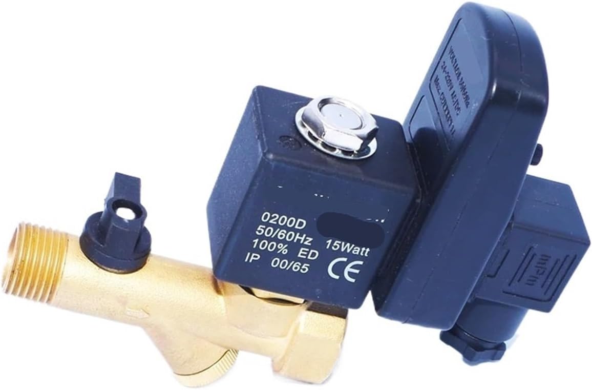 1PCS 220VAC 1/2" OPT-A OPT-B Air compressor drain valve(OPT B,220VAC)