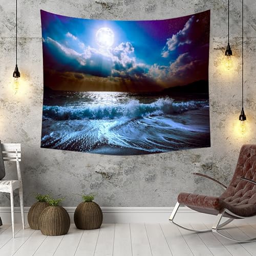 Tenture decoration murale chambre pour masquer un mur vide - 3