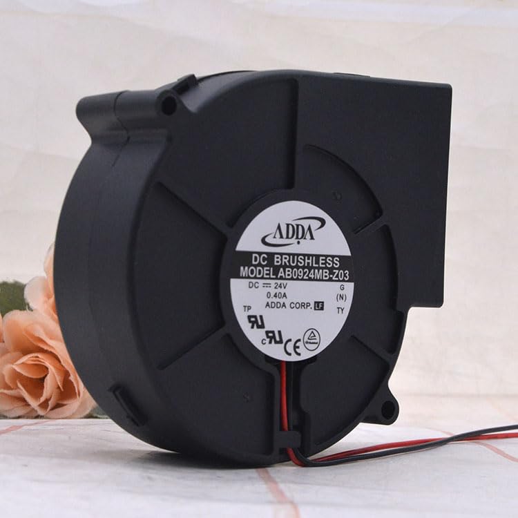 ADDA 24V 0.40A 9733 AB0924MB-Z03 9.7CM Turbo High Airflow Blower Fan