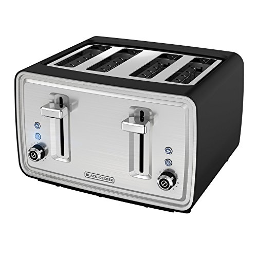 BLACK+DECKER TR4900SBD 4-Slice Extra-Wide Slot Toaster