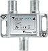 Produktbild Axing BAB 1-08P 1-fach Abzweiger 8dB Kabelfernsehen CATV Multimedia DVB-T2 Klasse A+, 10dB, 5-1218 MHz metall