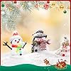 Shappy 24 Pack Christmas Snowman DIY Craft 326 Pcs Build Snowman Craft Kit Christmas Decoration Air Dry Modeling Clay for Winter Party DIY Gift Indoor Outdoor Holiday Decoration(Snowman) #4