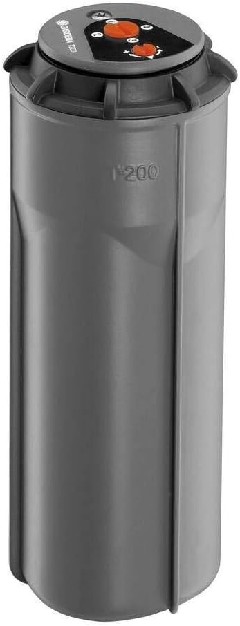 Gardena G8212-29 T 200 Comfort para regar medianas áreas de césped. Turbo-aspersor, Estándar