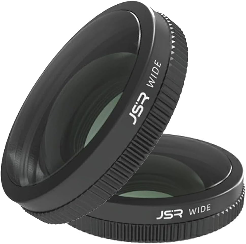 Wide Angle Lens for DJI Osmo Nano, Spiral Attach/Multi-Coated/HD Optical Glass Wide-Angle Fliter (Wide-Angle Lens -1)