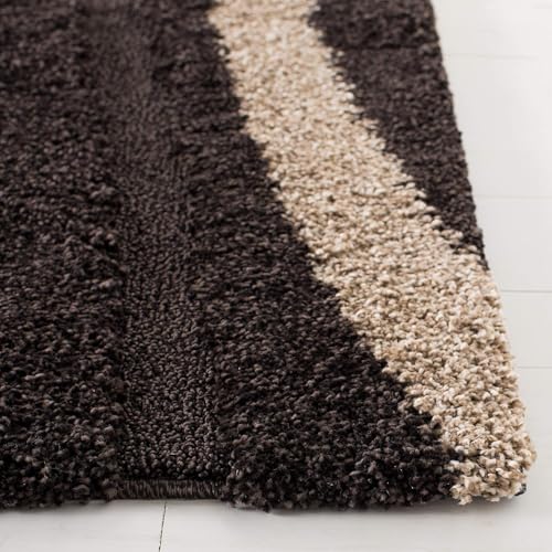 Image of Shaggy Rugs 10 x 13 Feet Soft and Cozy Carpet for Living Room & Hall, Bedroom, and Kids Room Non-Slip, High Pile, Machine Washable, Perfect for Any Room (Brown Multi A)
