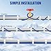 Heat Tape,Pipe Heat Cable for Pipe Freeze Protection,Self-Regulating Temperature Water Pipe Heating Tape,Water Pipe Heat Cable for Metal And Plastic Home Pipes (15FT)